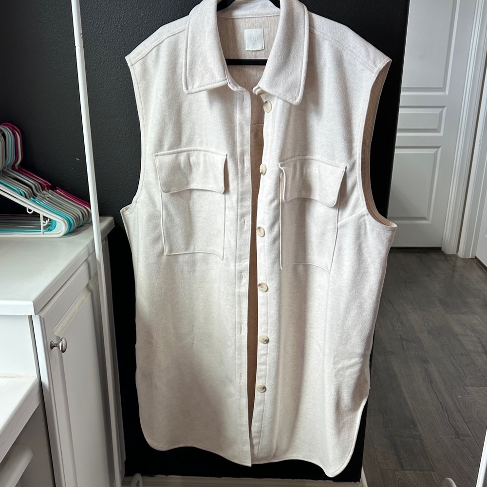 H&M Beige Textured Fabric